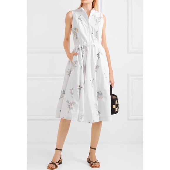 🎉SALE🎉J. Crew Embellished Midi Shirtdress - Picture 4 of 7